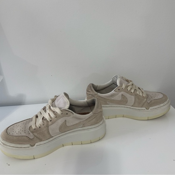 Nike Air Jordan 1 Low Platform Beige Suede | Women’s US 6.5 - Picture 5 of 5